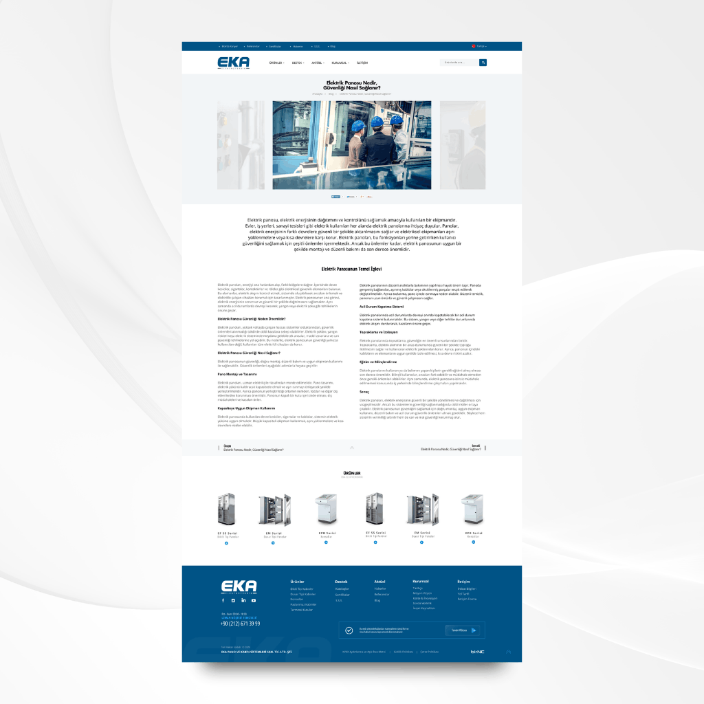 Eka Elektroteknik Web Tasarım Haberler Detay