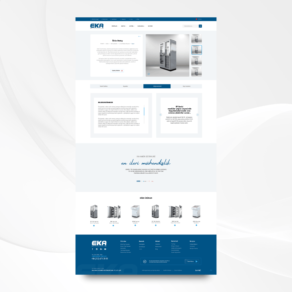 Eka Elektroteknik Web Tasarım Ürünler Detay 