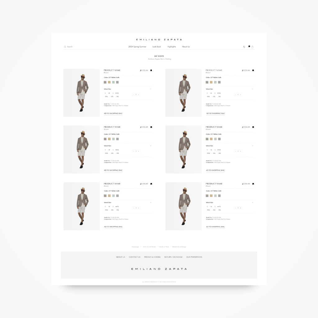 Emiliano Zapata Kaydettiklerim Web Tasarımı