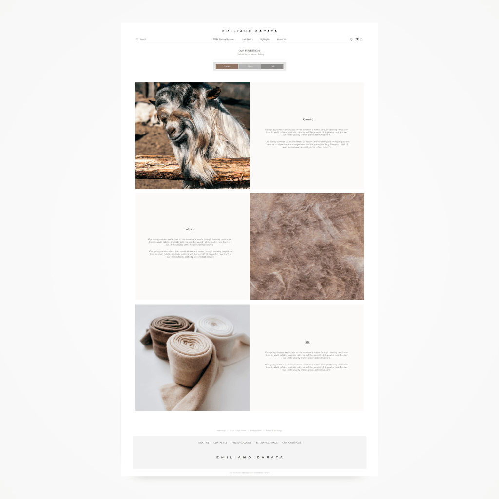 Emiliano Zapata İmalat & Üretim Web Tasarımı